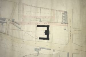 Clifton House – 1840s Charles Lanyon Map