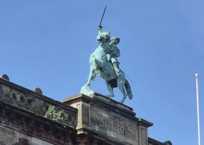 The Sculptor behind King William’s Statue- Harry Hems